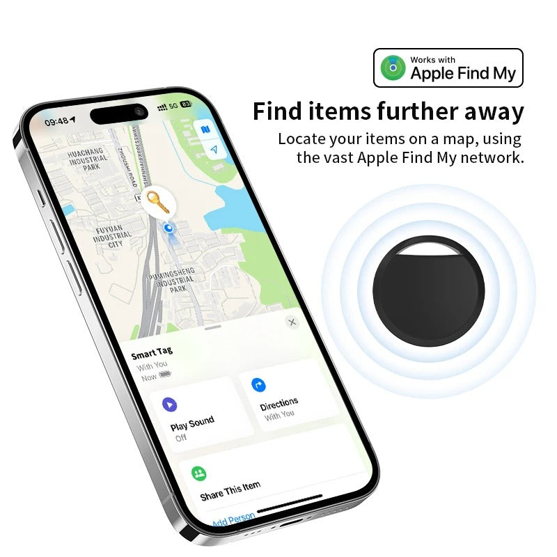 Findr Pro – Smart Bluetooth Tracker (Apple Find My Compatible)